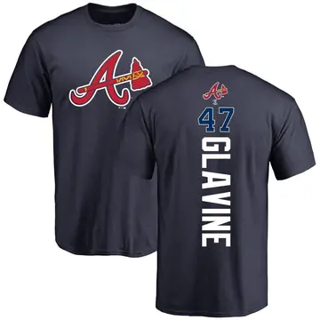 Youth Tom Glavine Atlanta Braves Backer T-Shirt - Navy