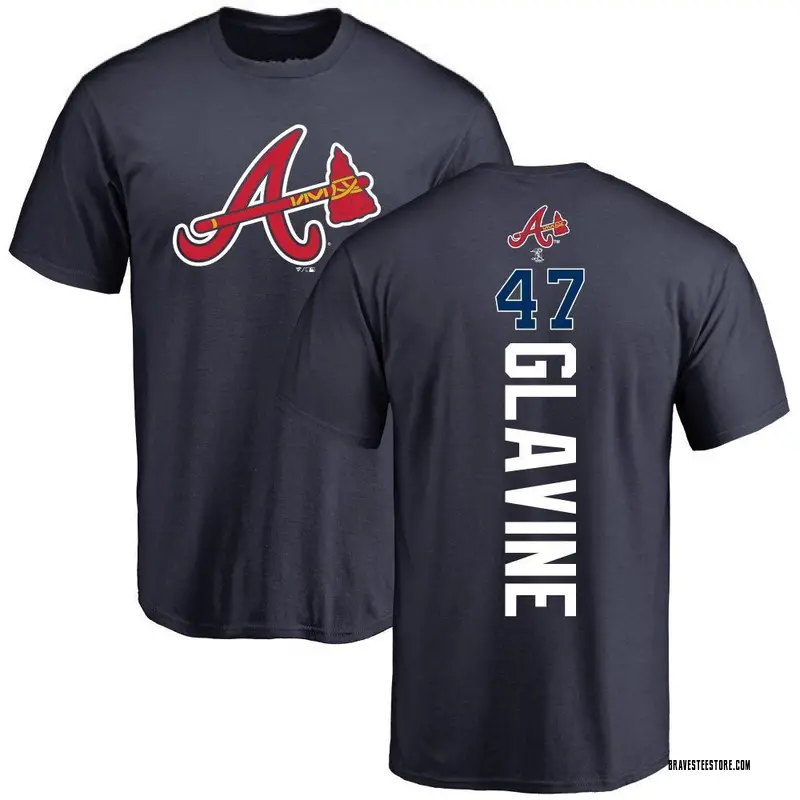Youth Tom Glavine Atlanta Braves Backer T-Shirt - Navy