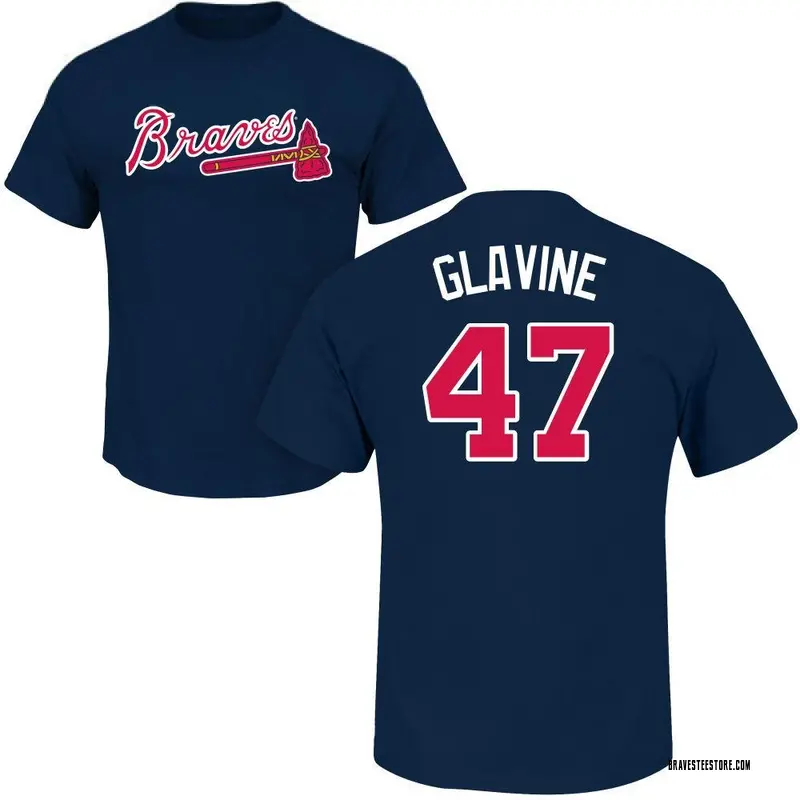 Youth Tom Glavine Atlanta Braves Roster Name & Number T-Shirt - Navy